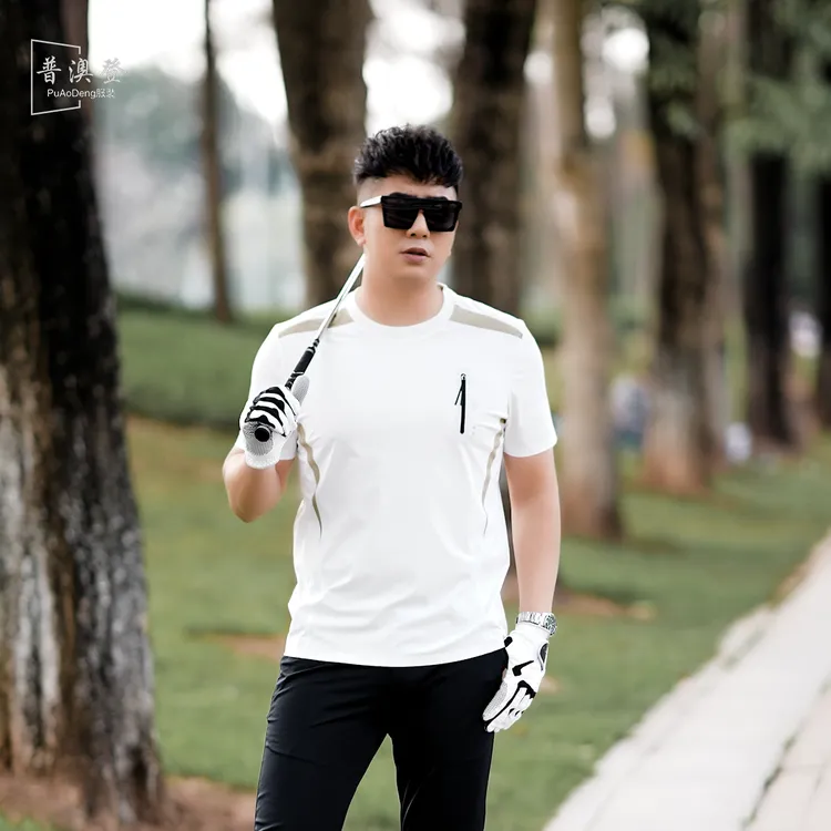 【科技纳米皱】 普澳登夏日上新三防短袖T恤潮流运动户外出游冰感