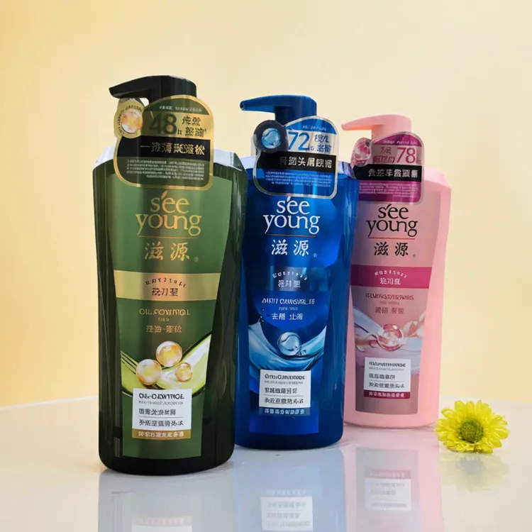 滋源花汀里去屑止痒控油蓬松滋润清爽柔顺多效洗发露