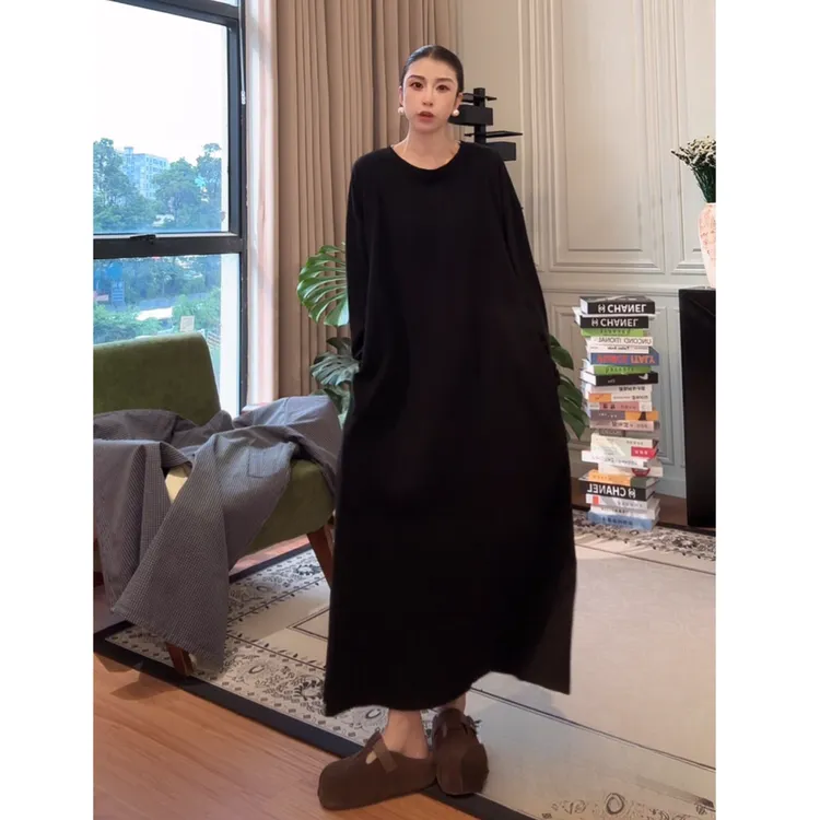 ZUOXIAOQI小画框量感遮肉裙22（裙长128/胸围122-130）