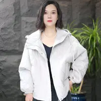 FF加厚外套常规款保暖厚款女装棉服连帽纯色秋冬棉衣宽松冬季