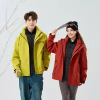 【冬日拾光】男女款三合一羽绒内胆冲锋衣秋冬季加绒保暖三防外套