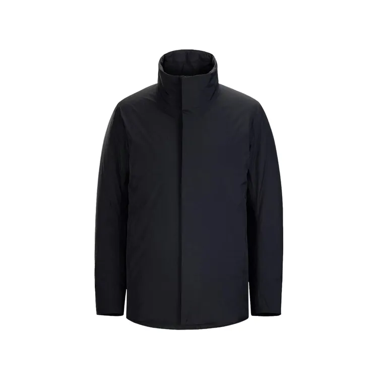 男士立领白鹅绒羽绒服