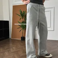 emulous裁片解构卫裤25ss新款百搭休闲长裤宽松直筒裤子男