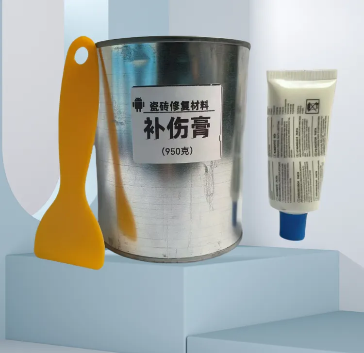 瓷砖木器修复填充泥瓷砖金刚泥好打磨干的快不变色900克/桶