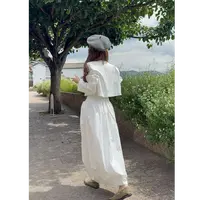 【娇娇私服定制】新款休闲套装长袖外套+半身裙两件套90608#
