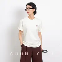 CHUNXILI/春熙里 春夏舒适百搭简约纯色T恤 D02S51026