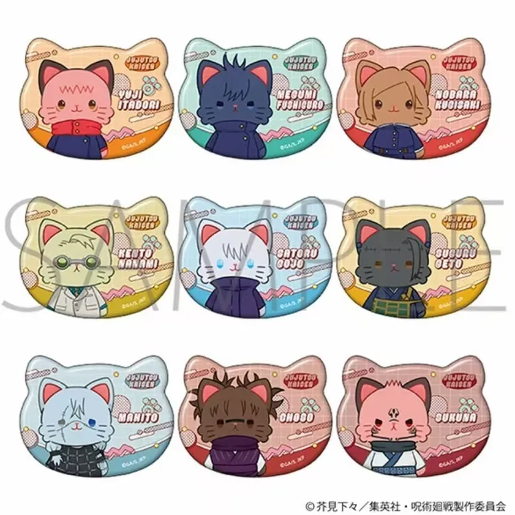 【日谷】咒术回战涉谷异形猫猫头吧唧 散池（盲袋代拆）