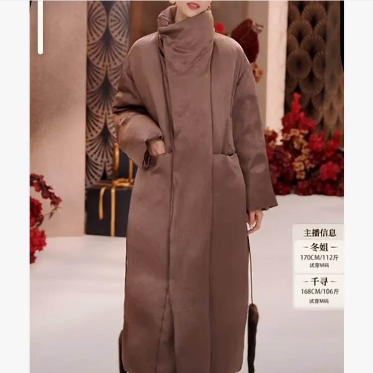 【冬姐自主品牌】VOR 【95白鹅绒】女款尚中长款羽绒服 V25300106