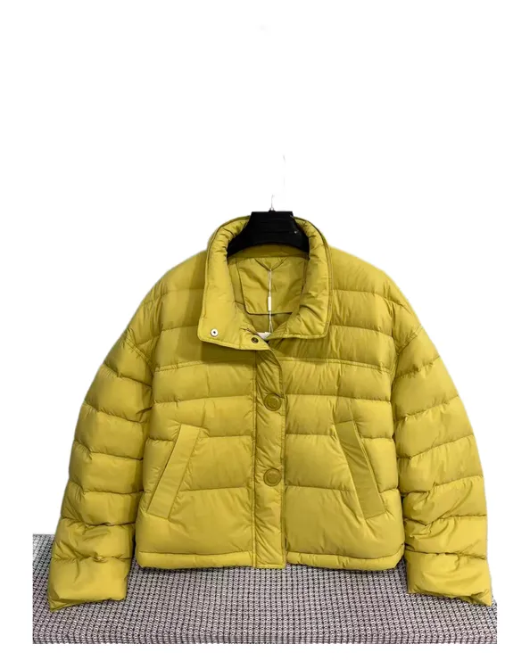 9092  口袋  纯色  宽松  经典  休闲  羽绒服