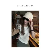 MMEKOR“天使爱美丽”T恤 2025新款千金玛德琳百搭短袖 30071