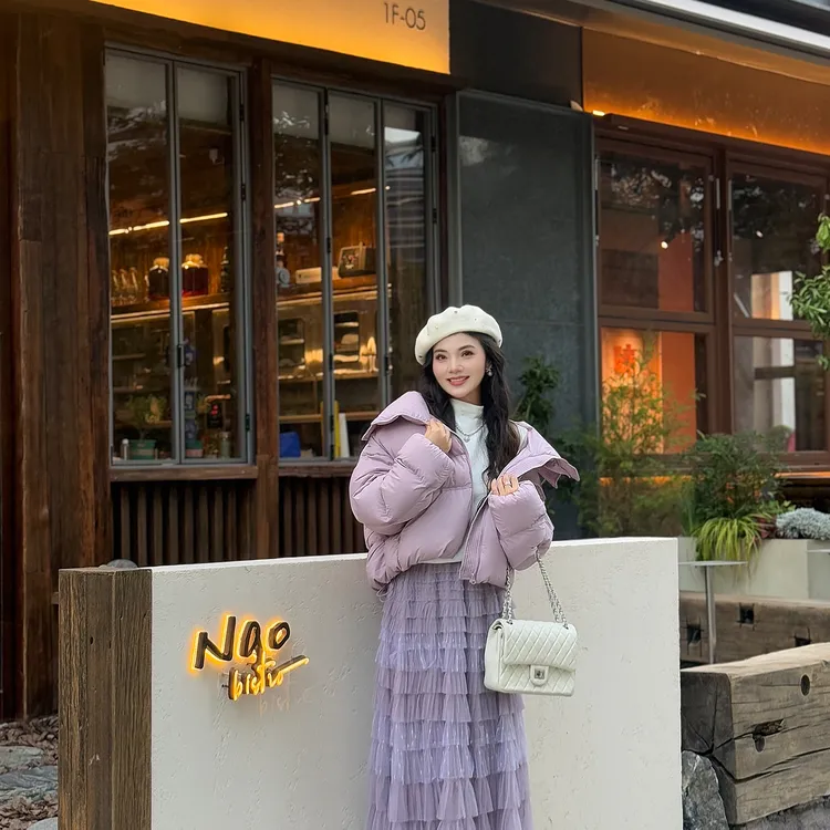 LA.Sheila“小糖包”巨蓬松！羽绒服254-YRF/1013-2422