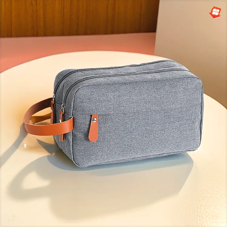 洗漱包男士出差旅行手提高端化妆品包收纳包大容量游泳洗澡包浴兜