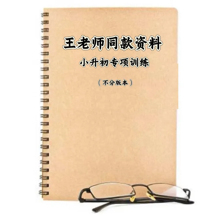 学霸宝典手写笔记+视频讲解（小升初专项复习资料）