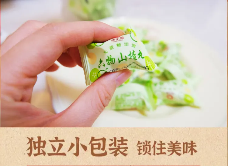 康乐源无蔗糖六物山楂丸{鲜果制作.真材实料}