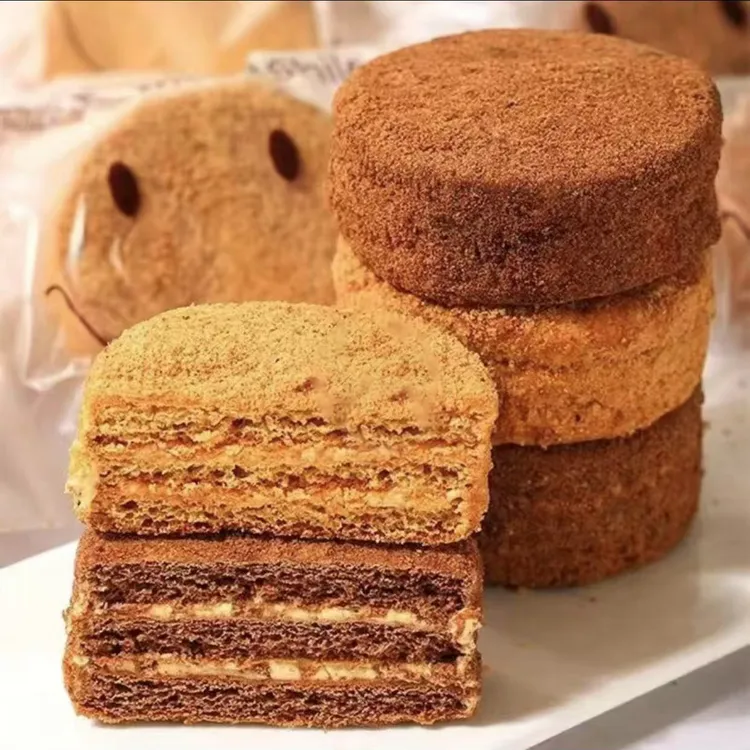 俄罗斯风味提拉米苏糕点美味独立下午茶蛋糕早餐迷你解馋小包装