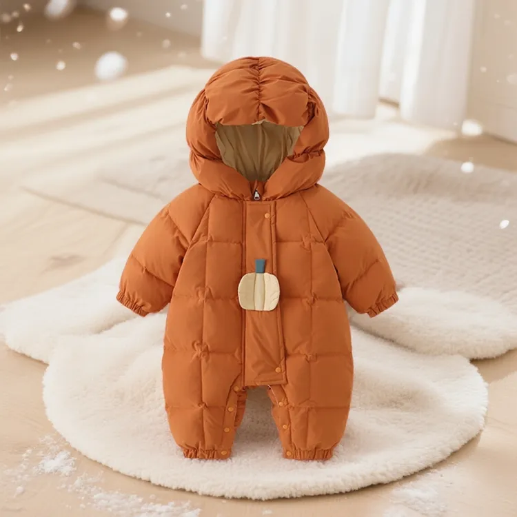 婴儿连体衣保暖男女宝宝冬季外出宝宝冬季外出服冬款婴儿儿童加厚