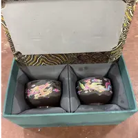 【闪购商品】黑泥紫砂变色龙凤呈祥两个装（无礼盒）