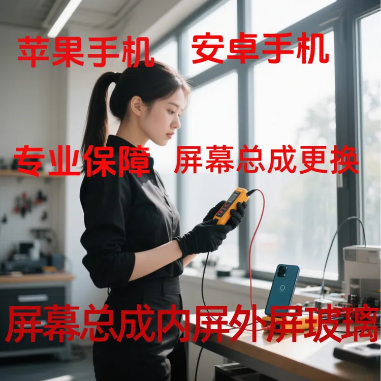 苹果手机安卓手机换屏幕换屏幕总成换外屏内屏玻璃内外屏总成玻璃