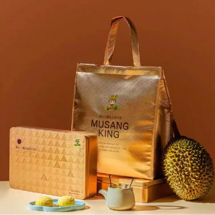 榴良优品马来西亚原装进口猫山王冰皮榴莲月饼
