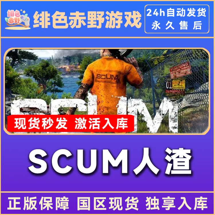 scum 全dlc 豪华版 激活码 入库