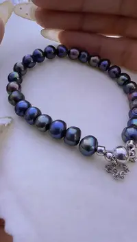 未镶嵌淡水珍珠手链192