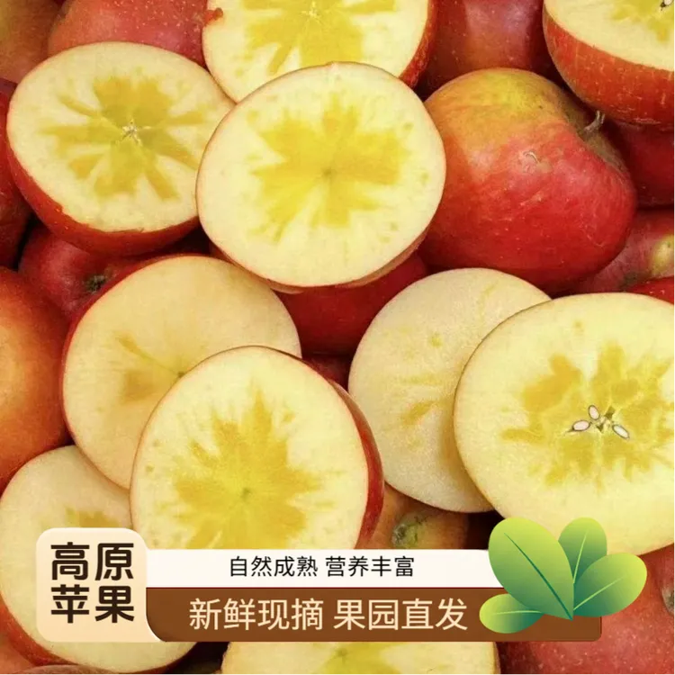 新鲜阿坝小金糖心红苹果 纯甜 孕妇 老人儿童 水果