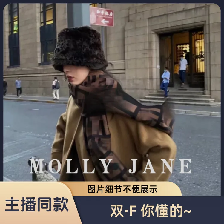 2025升级版敲软舒适围巾羽绒服大衣时尚配饰洋气围脖女披肩WJ-121