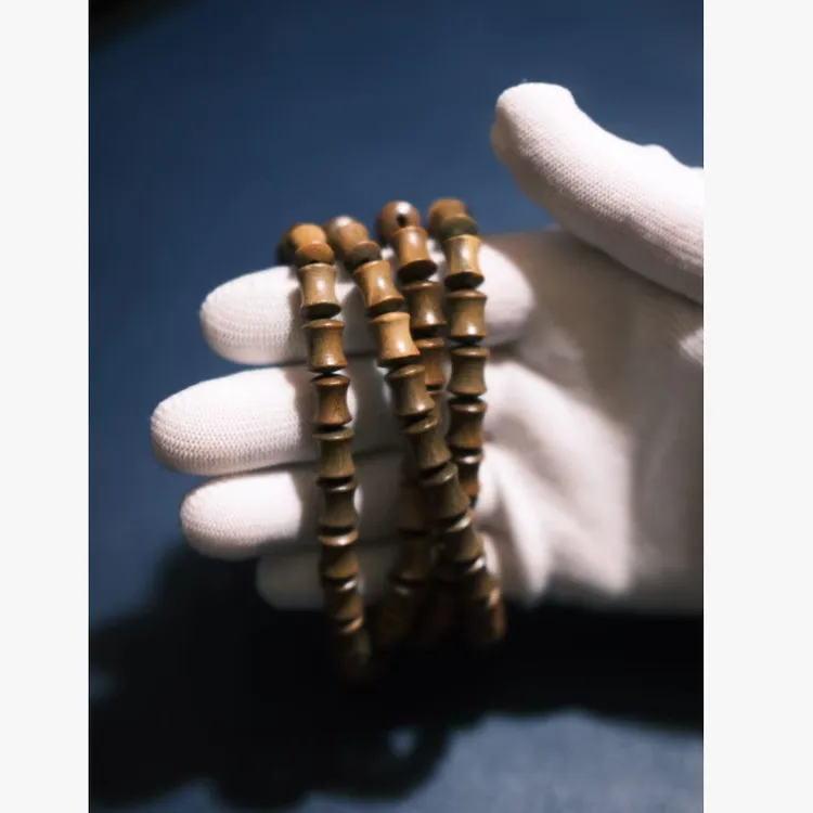 木质手链 水墨江南-正宗阿根廷木竹节7*9手串文玩木质串手链