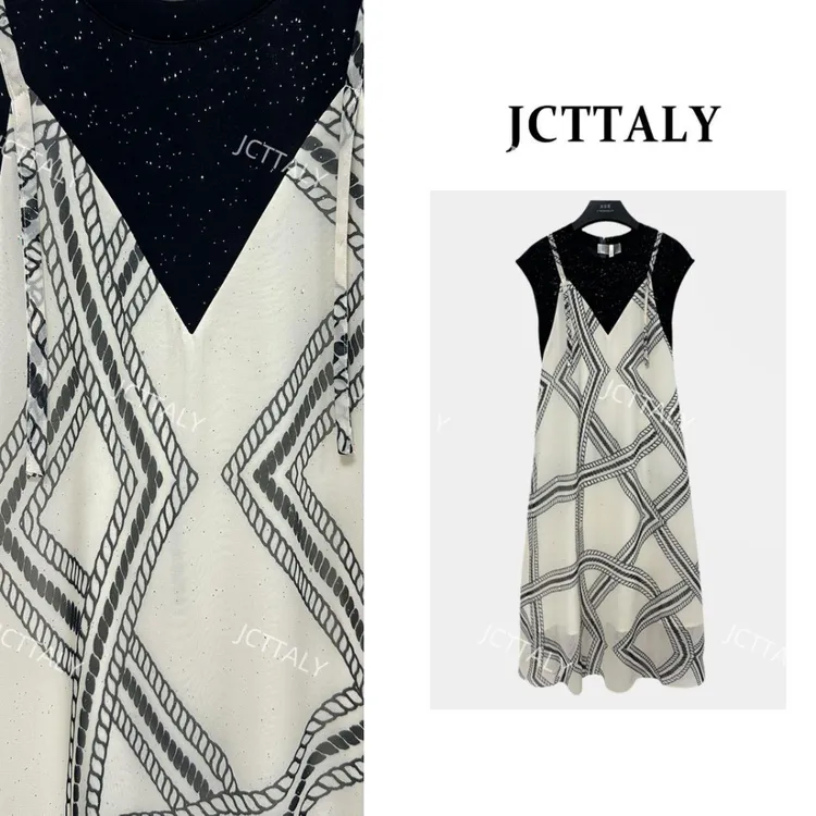 【Linda】【31】夏季设计师无袖高定时尚气质显瘦连衣裙NH-A269