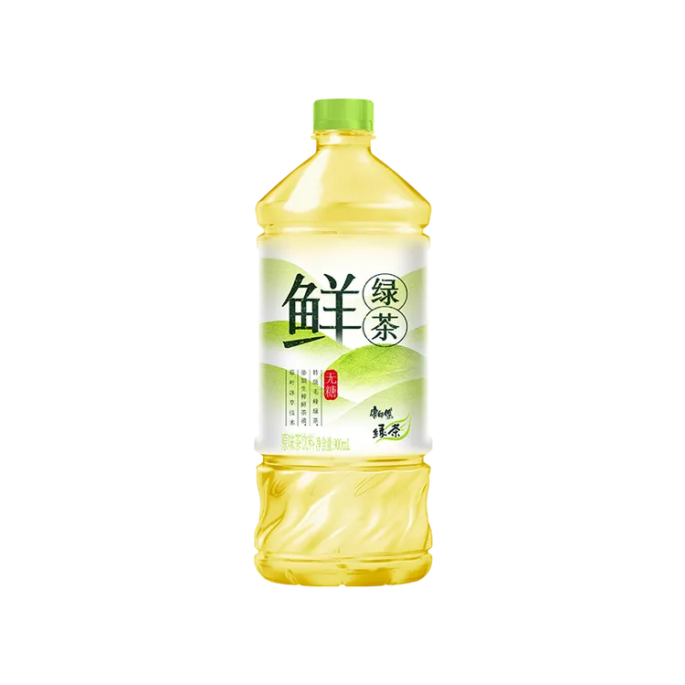 康师傅鲜绿茶新品上市900ml大瓶装优惠夏季必囤