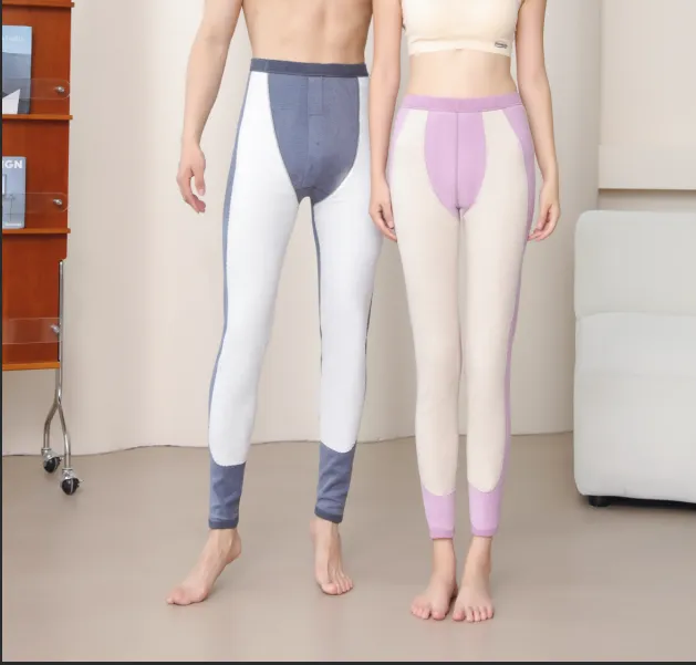 【大护膝】男女同款加大码德绒保暖秋裤冬季无痕打底内穿大码衬裤