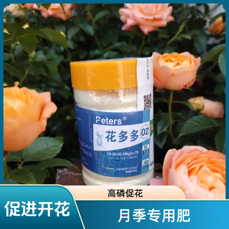 【花多多2号】月季绣球专用肥平均微量元素基地高磷肥促进开花