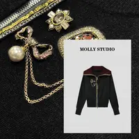 【罗兰魅力】Molly 时尚气质简约 上衣 M2025580