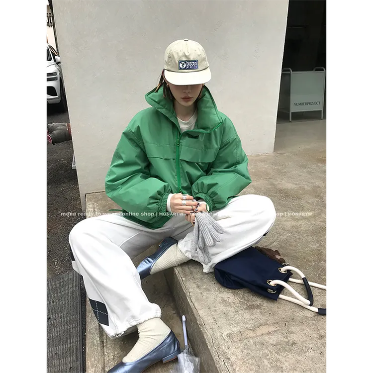 【Mona张绮贤】MONA 90白鸭绒 百搭工装风 羽绒服女 O125R16796