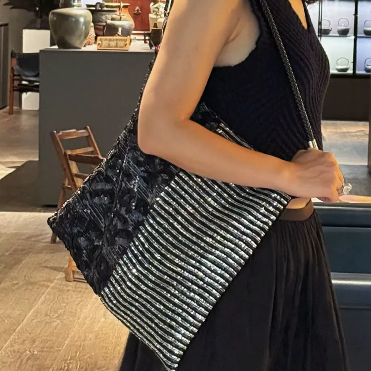 【暗夜玫瑰】Daily Soul-单肩包35*37cm