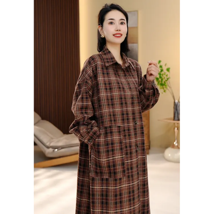 BEIJU 2025新款时尚气质百搭显瘦轻奢洋气设计感风衣外套女6432