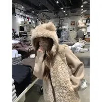  秋冬加厚马夹叠穿外套+同色系休闲毛衣开衫套装Z 9728#