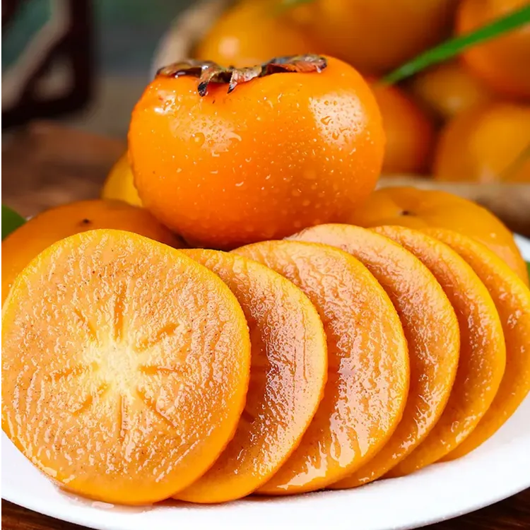 【坏果包赔】正宗阳丰巧克力脆柿4.5斤装水果脆甜多仓发货【ZT】