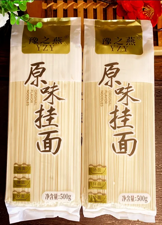 河南农家土面条老式挂面原味挂面