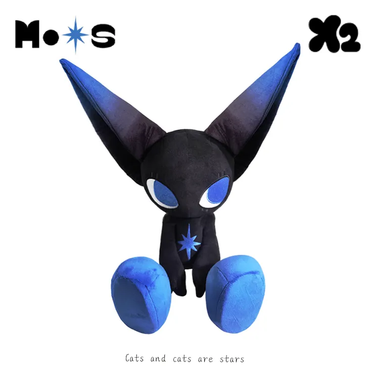 X2HOMME原创MOOS毛绒公仔玩具二次元星空情侣玩偶送礼摆件Labubu