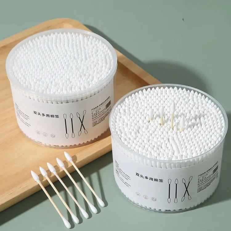 【新人福利】双头多用化妆棉签棒一次性美妆尖头家用螺纹掏耳朵棉棒