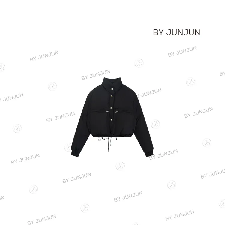 Byjunjun小众设计师 【两穿款】拉达短款羽绒服袖子可脱卸Y8501