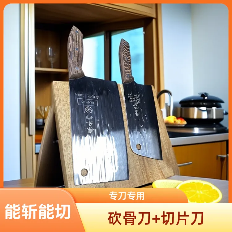 景乐家用菜刀刀具厨房切菜刀切片刀厨师刀不锈钢厨专业切肉刀