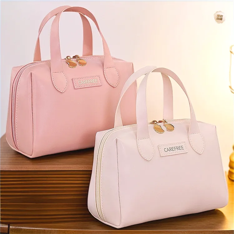 2025新款超火精致化妆包女手提大容量高档旅行高颜值护肤品收纳包