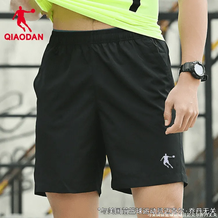 乔丹短裤男夏季新款正品速干透气运动裤宽松男士五分休闲裤子男款