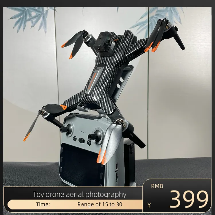 新款超长续航5.6英寸屏控高清航拍无人机带360避障头无刷电机