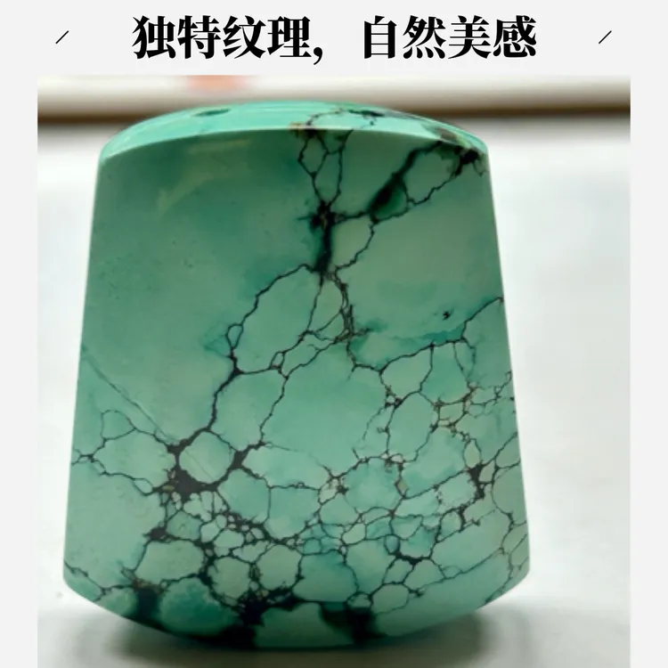 天然原矿高品质水草纹无事牌 尺寸34.4✖️30.7✖️14.5mm克重27.5g