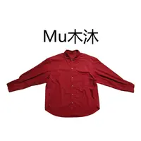 Mu木沐♠新品水晶扣缝袖口衬衫