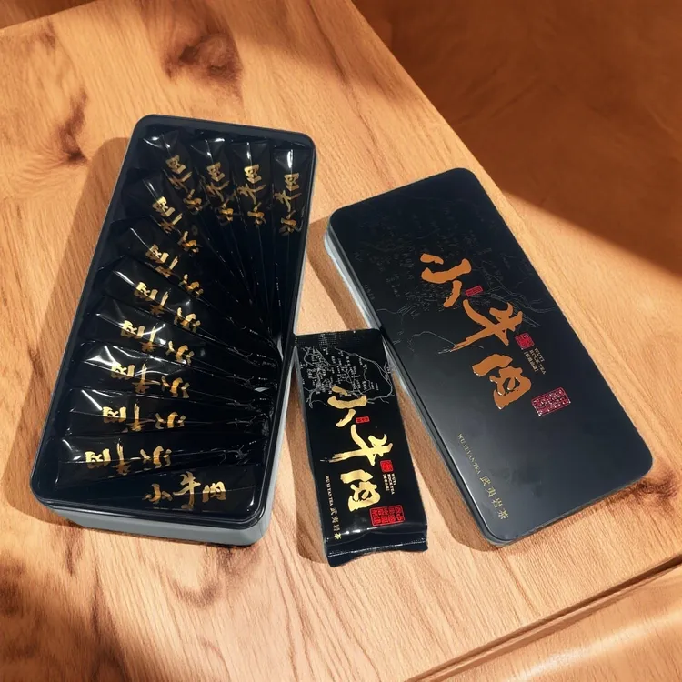 武夷山岩茶小牛肉肉桂桂皮香醇厚耐泡高档礼盒商务送礼新茶