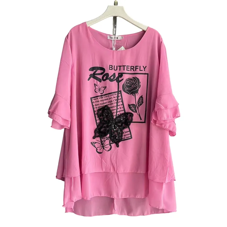 大码女装时尚休闲衫上衣